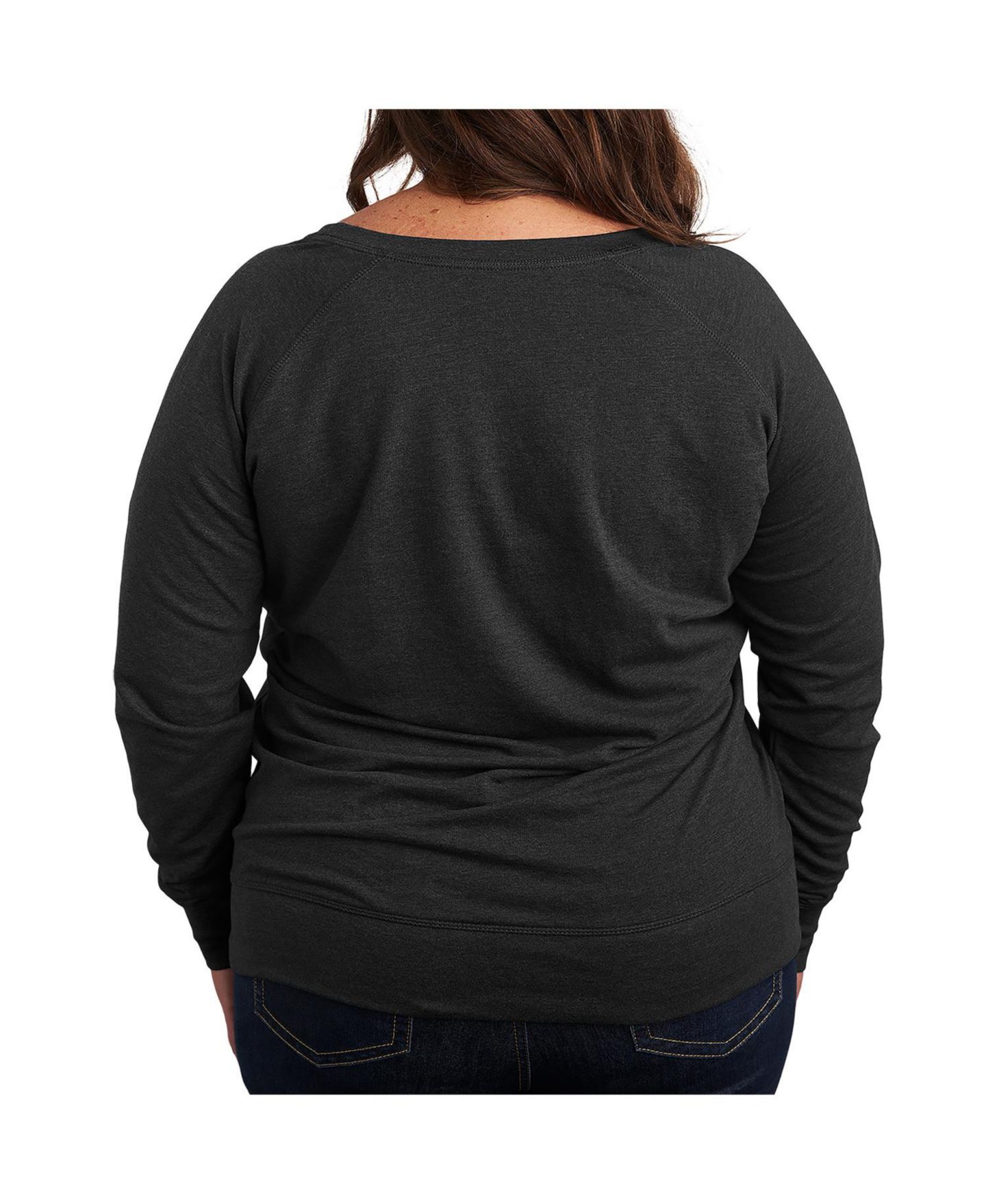 Женский свитер Hybrid Apparel Trendy Plus Size the Beatles Logo Graphic Pullover T-shirt, цвет: Серый — фото 2