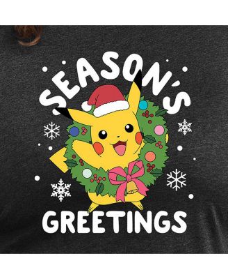 Trendy Plus Size Pok&eacute;mon Seasons Graphic T-shirt