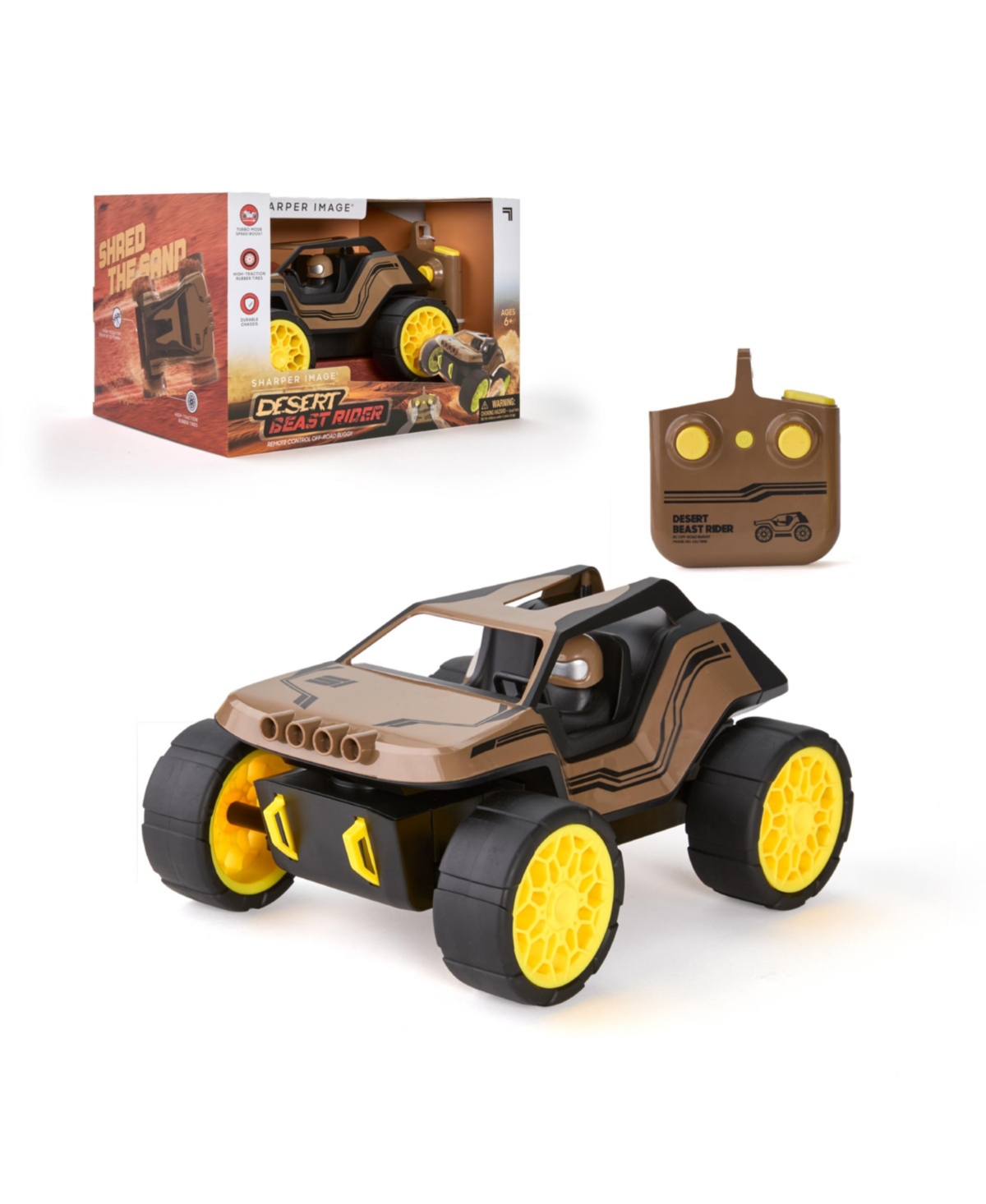 Sharper Image Desert Beast Rider Remote Control Off-road Buggy In No Color