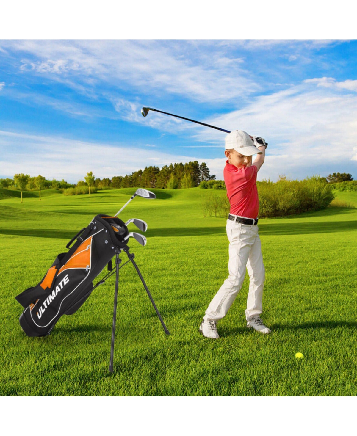 Junior Complete Golf Club Set For Age 8 to 10