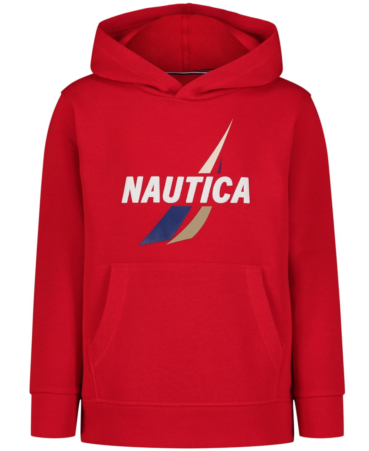 Nautica Toddler Boys J Class Split Pullover Hoodie In Tango Red