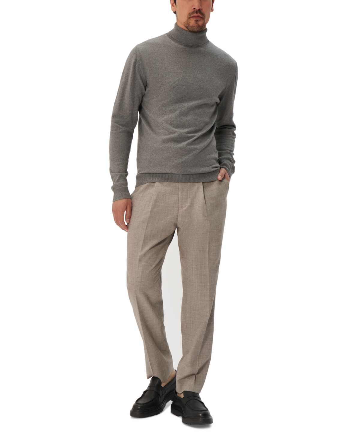 Matinique Men's Turtleneck Sweater