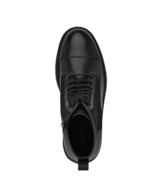 Men's Domly Lace-Up Almond Toe Casual Boots