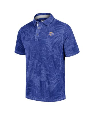 Men's Royal Los Angeles Rams Big Tall Santiago Paradise Polo