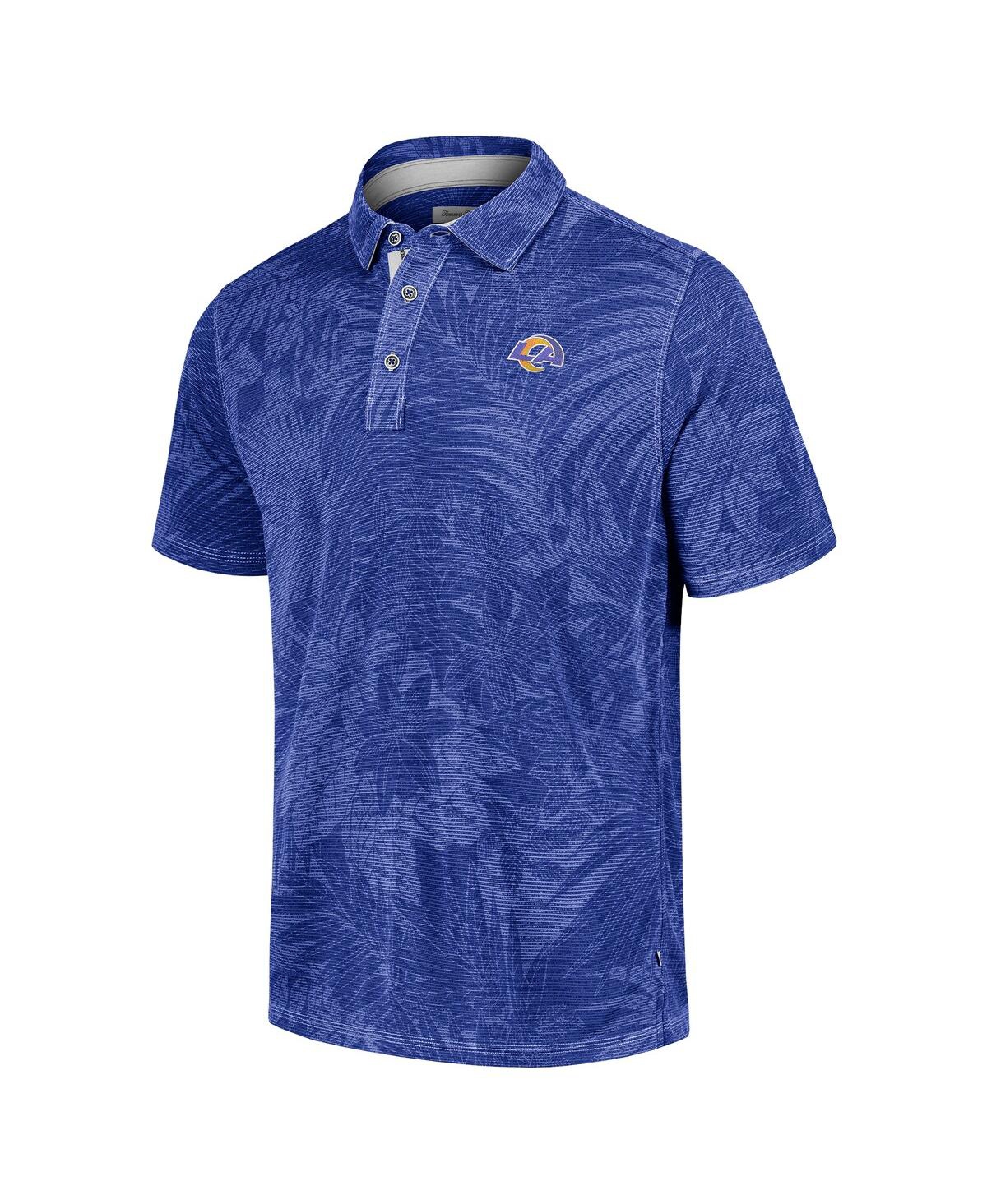 Tommy Bahama Men's Royal Los Angeles Rams Big Tall Santiago Paradise Polo In Royal