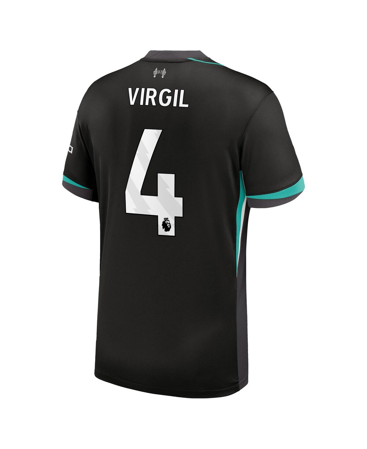 Nike Men's Virgil van DijkLiverpool 2024/25 Away Replica Jersey - Forest Green
