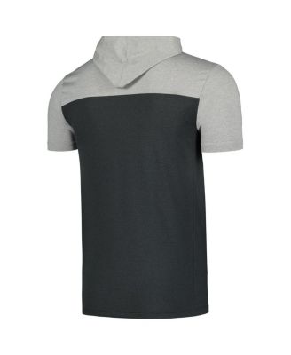 Men's Black Pittsburgh Pirates Active Brushed Hoodie T-Shirt