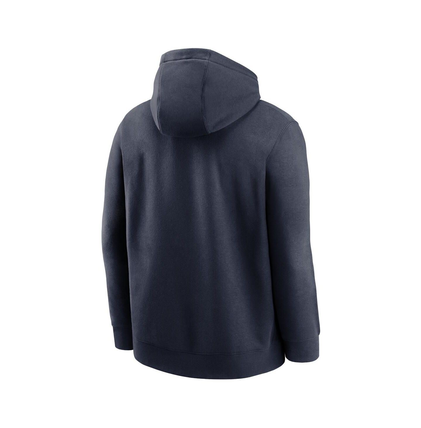 Мужское худи Nike Navy Chicago Bears Club Logo Pullover — фото 3