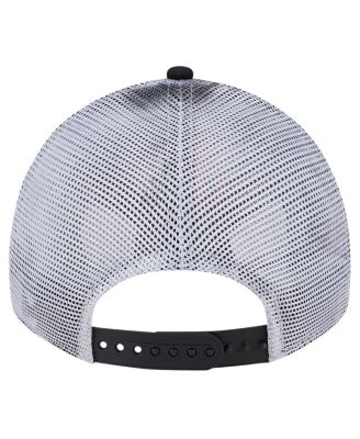 Men's Black San Francisco Giants Team Slick Trucker 9TWENTY Adjustable Hat