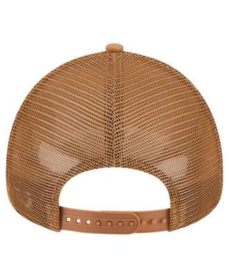 Men's Brown Boston Red Sox A-Frame Trucker 9FORTY Adjustable Hat