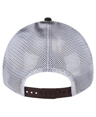 Men's Brown San Diego Padres Team Slick Trucker 9TWENTY Adjustable Hat