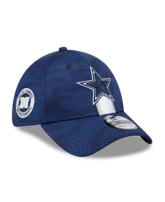 Men's Navy Dallas Cowboys 2024 Sideline 39THIRTY Flex Hat
