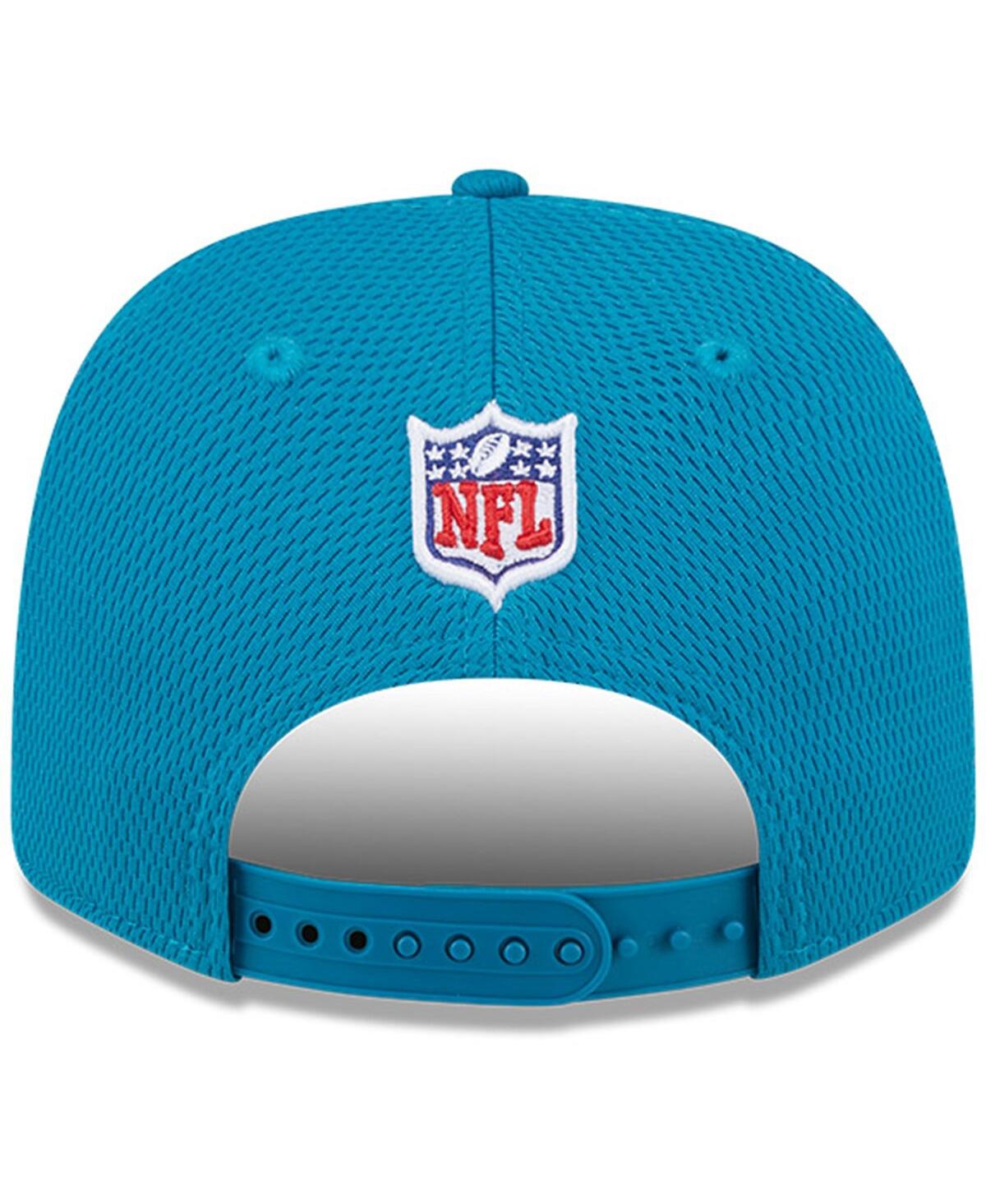 New Era Big Boys and GirlsJacksonville Jaguars 2024 Sideline 9SEVENTY Adjustable Hat - Teal