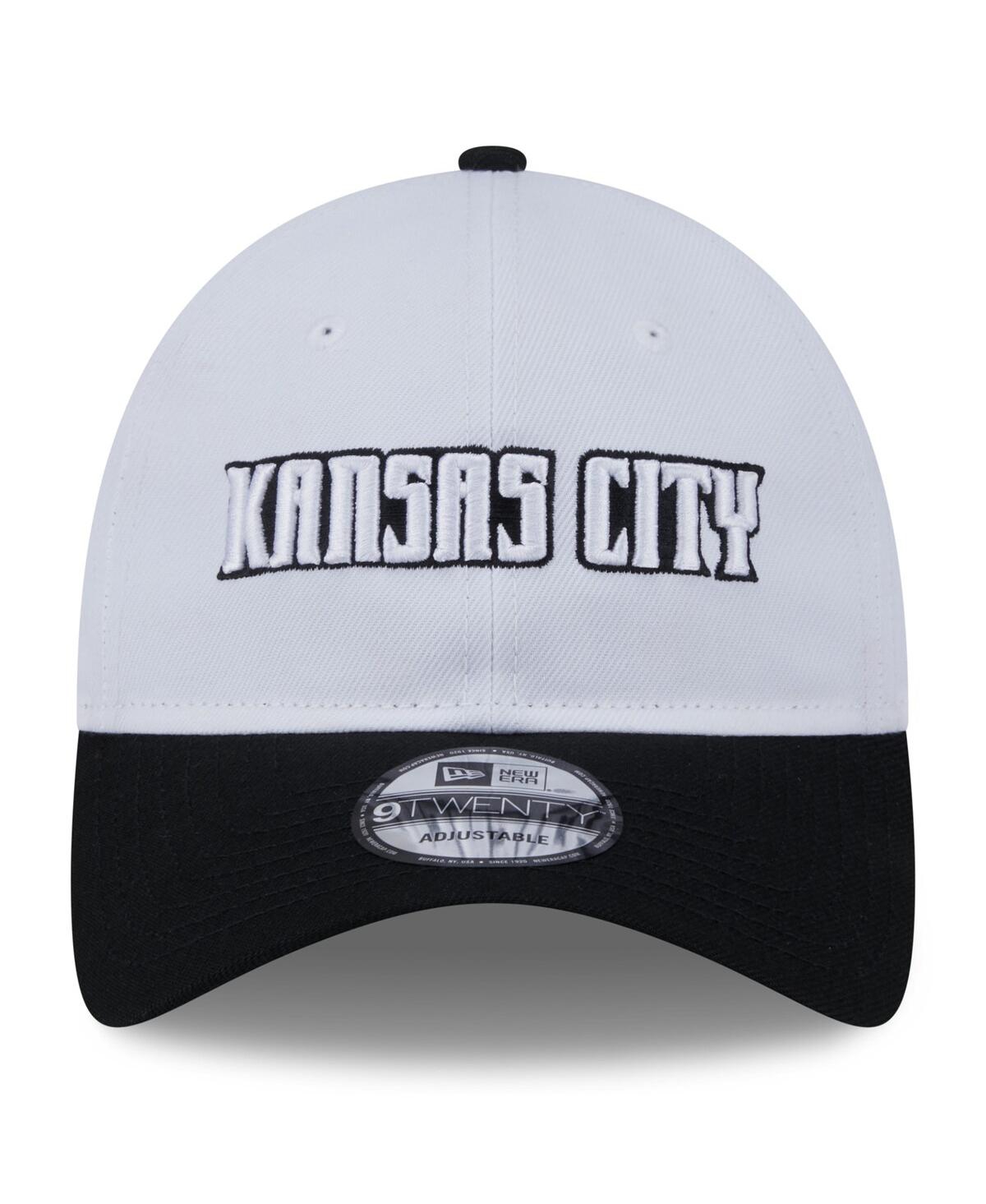 NEW ERA MEN'S WHITE SPORTING KANSAS CITY 2024 9TWENTY ADJUSTABLE HAT 
