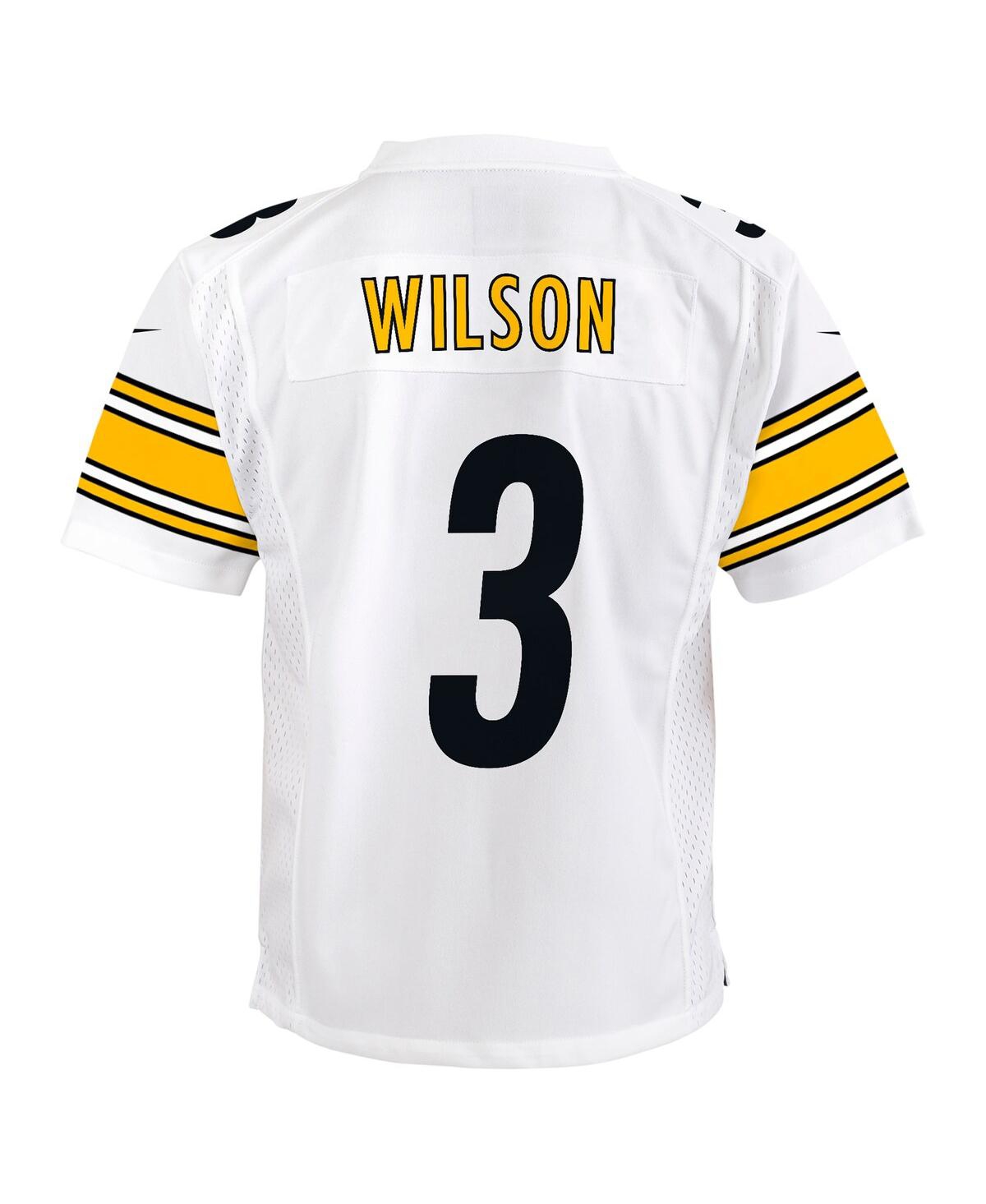 Nike Big Boys and Girls Russell WilsonPittsburgh Steelers Player Game Jersey - White