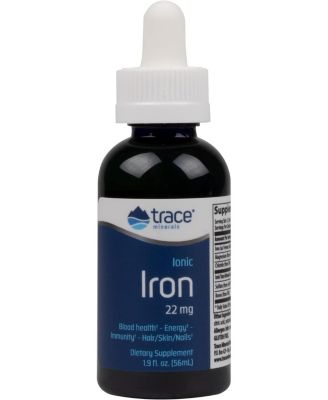 Liquid Ionic Iron Dietary Supplement Drops | 22 mg Iron Supports Cognitive Function, Energy, Immune System | 1.9 fl oz, 46 Servings