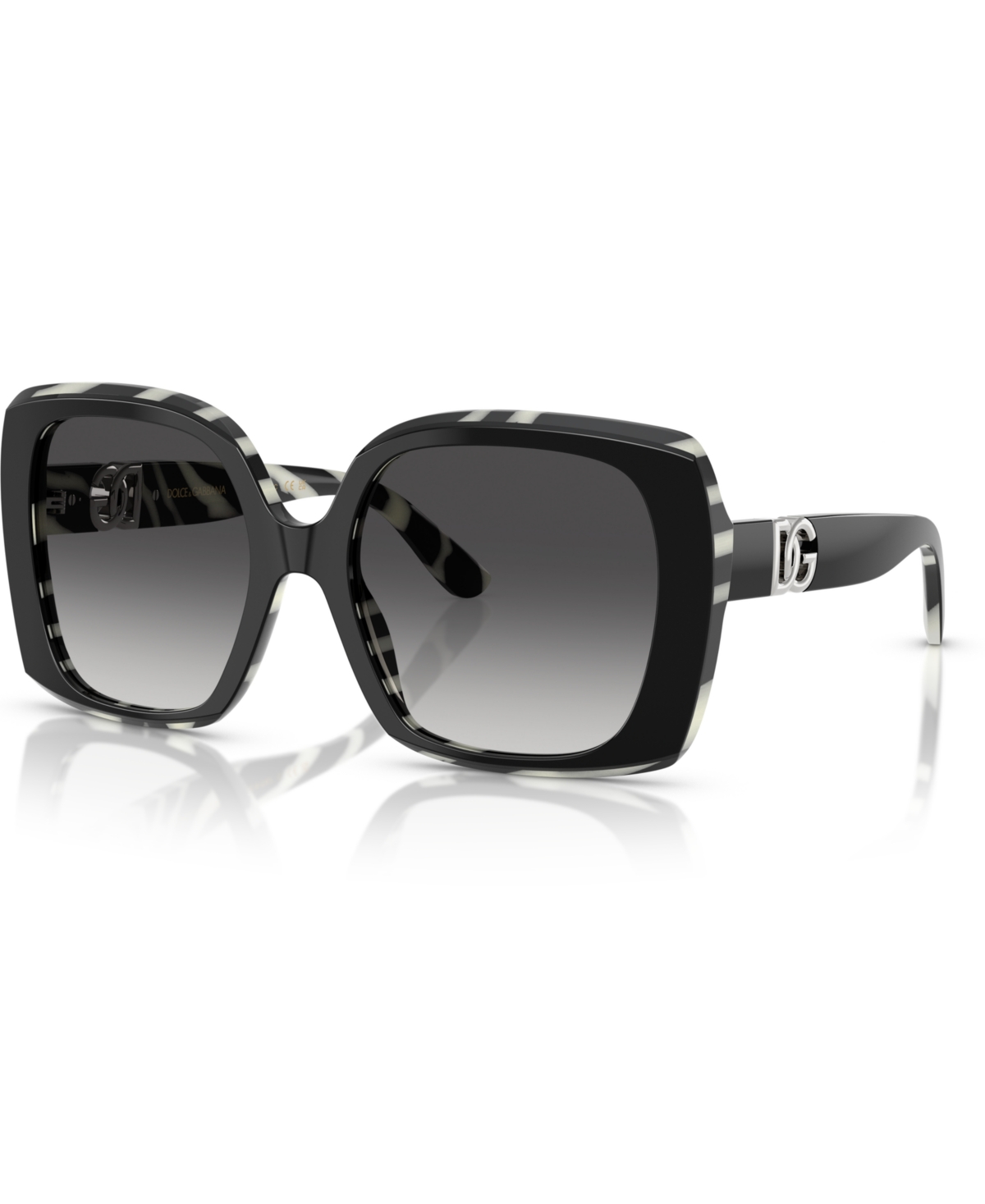 Dolce & Gabbana Women's Sunglasses Dg4475 In Black On Zebra