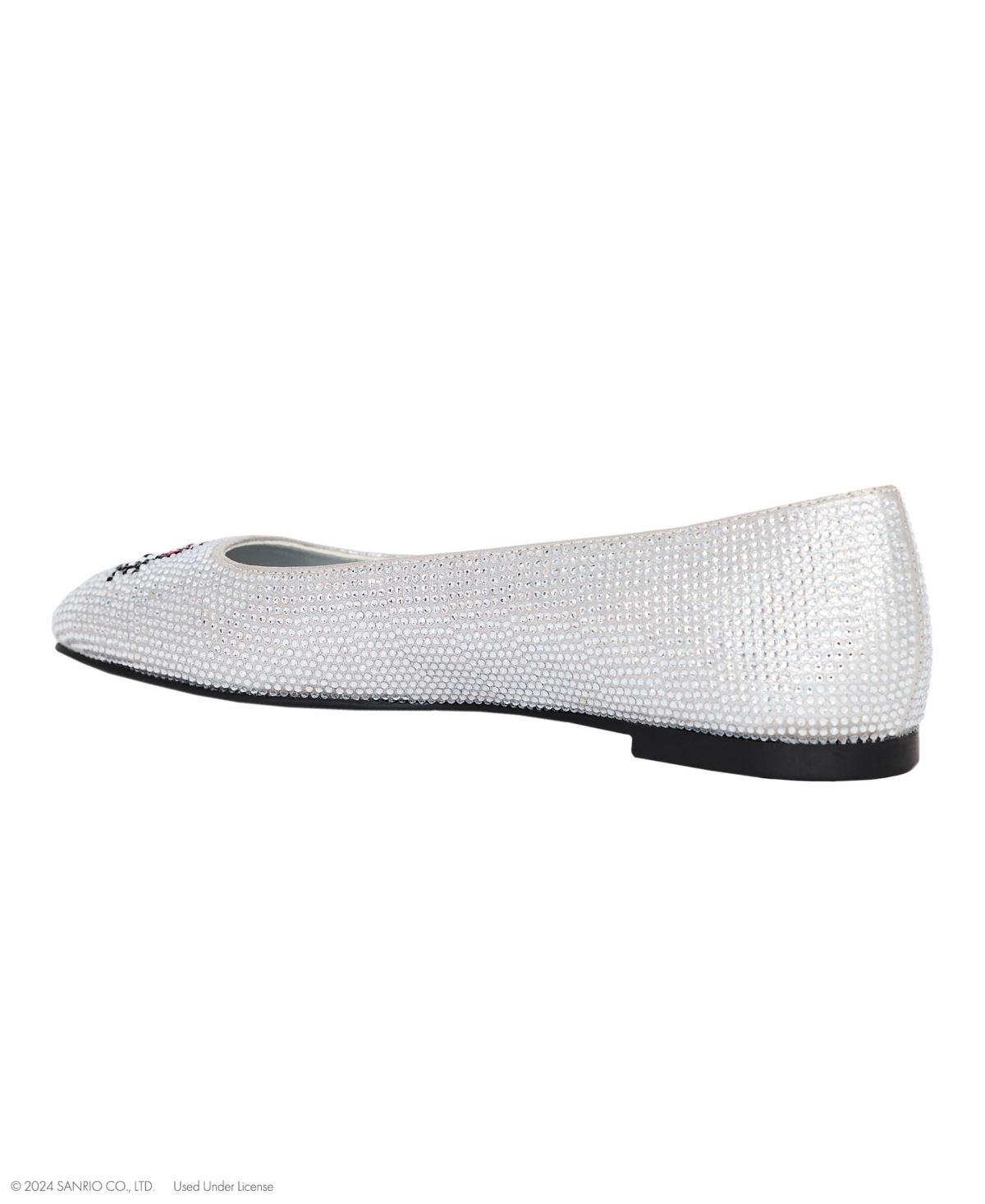 KATY PERRY X HELLO KITTY WOMEN'S COLLECTIONS CRYSTAL BALLET FLATS 