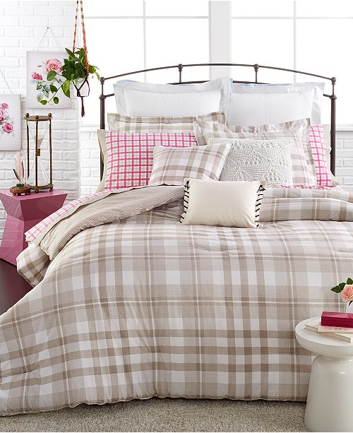 Tommy Hilfiger Closeout Range Plaid Twin Twin Xl Comforter Set