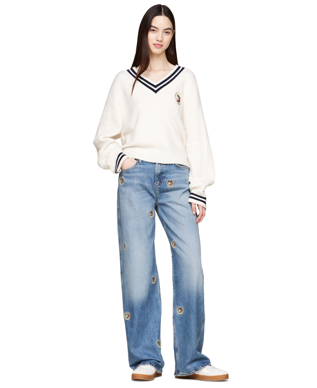 Tommy Jeans Women's Betsy Embroidered Crest Jeans