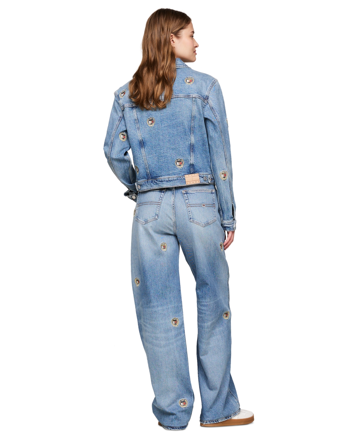 Tommy Jeans Women's Izzie Slim Crest Denim Jacket