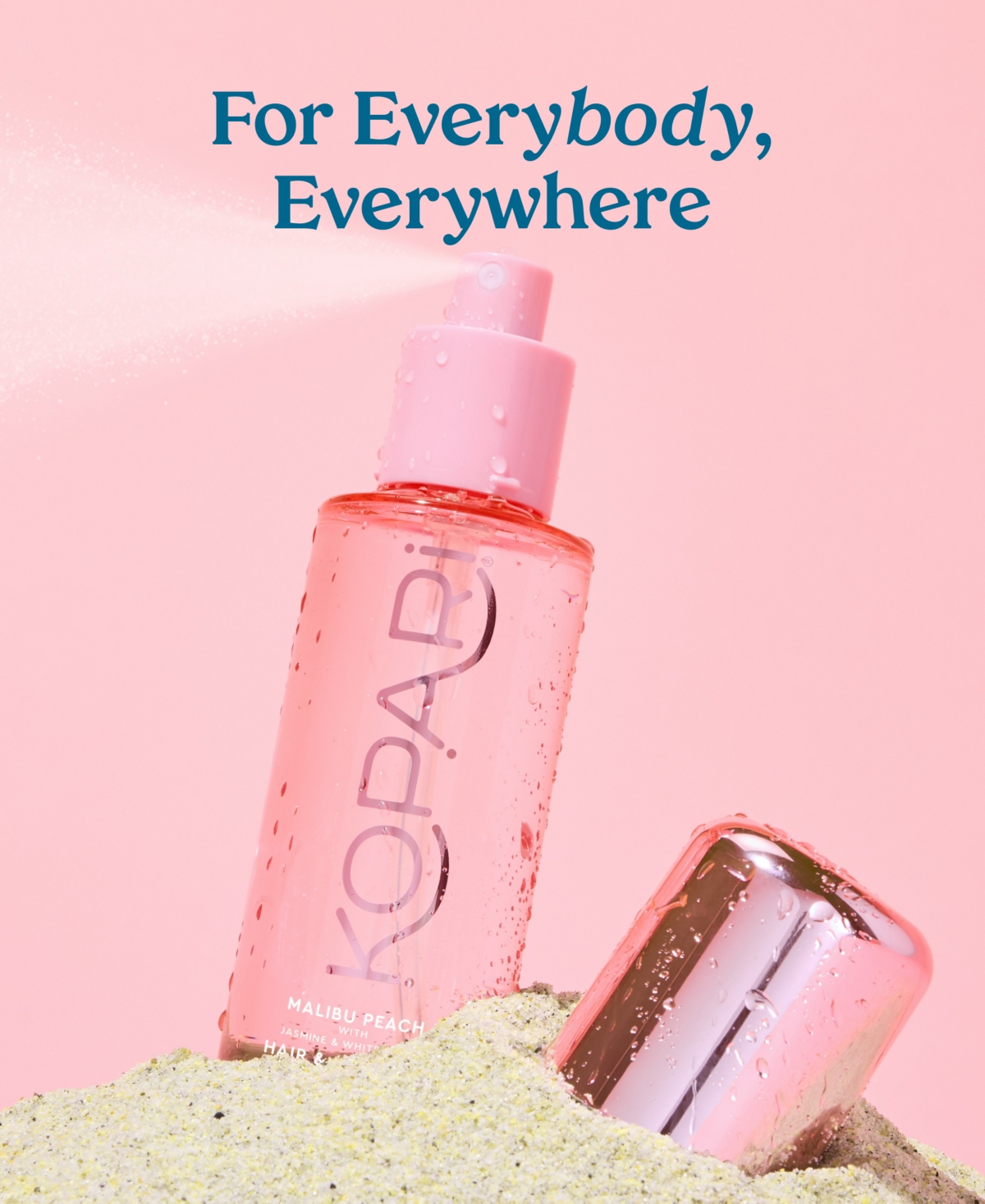 Kopari Beauty Malibu Peach Hair & Body Mist, 4 Oz. In No Color
