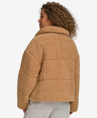Women's Short Sherpa Teddy Jacket