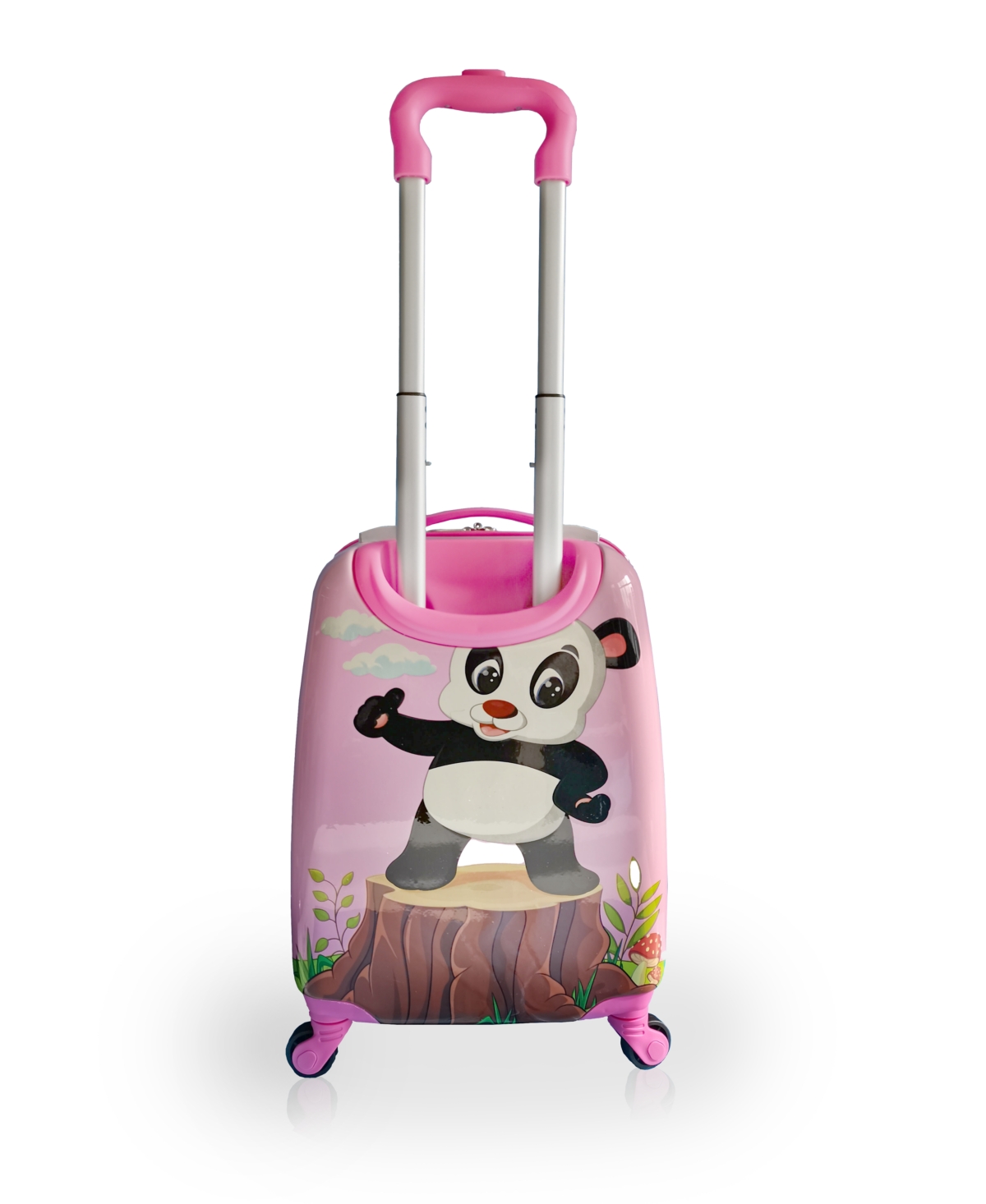 Tucci 18" Luggage Carry On Suitcase Kids Travel Suitcase In Peppy Panda