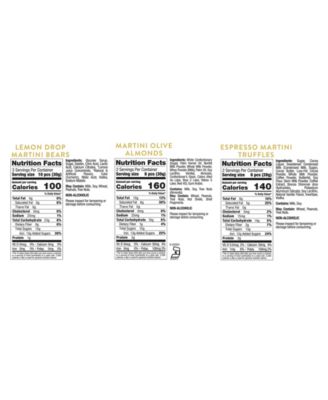 x Chopin Martini Collection Candy Bento Box, 3 Piece