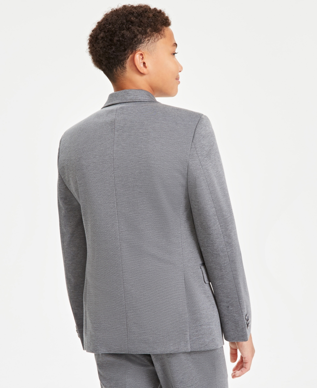 Michael Kors Big Boys Knit Stretch Suit Jacket