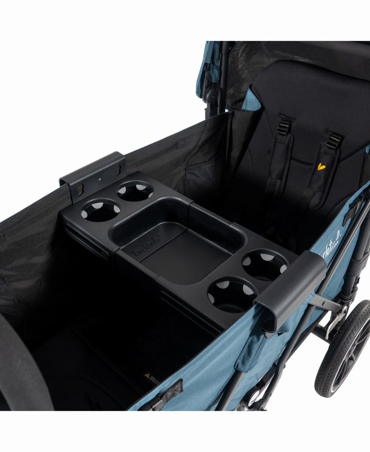 Shop Larktale Stroller/wagon Snack Tray In Black