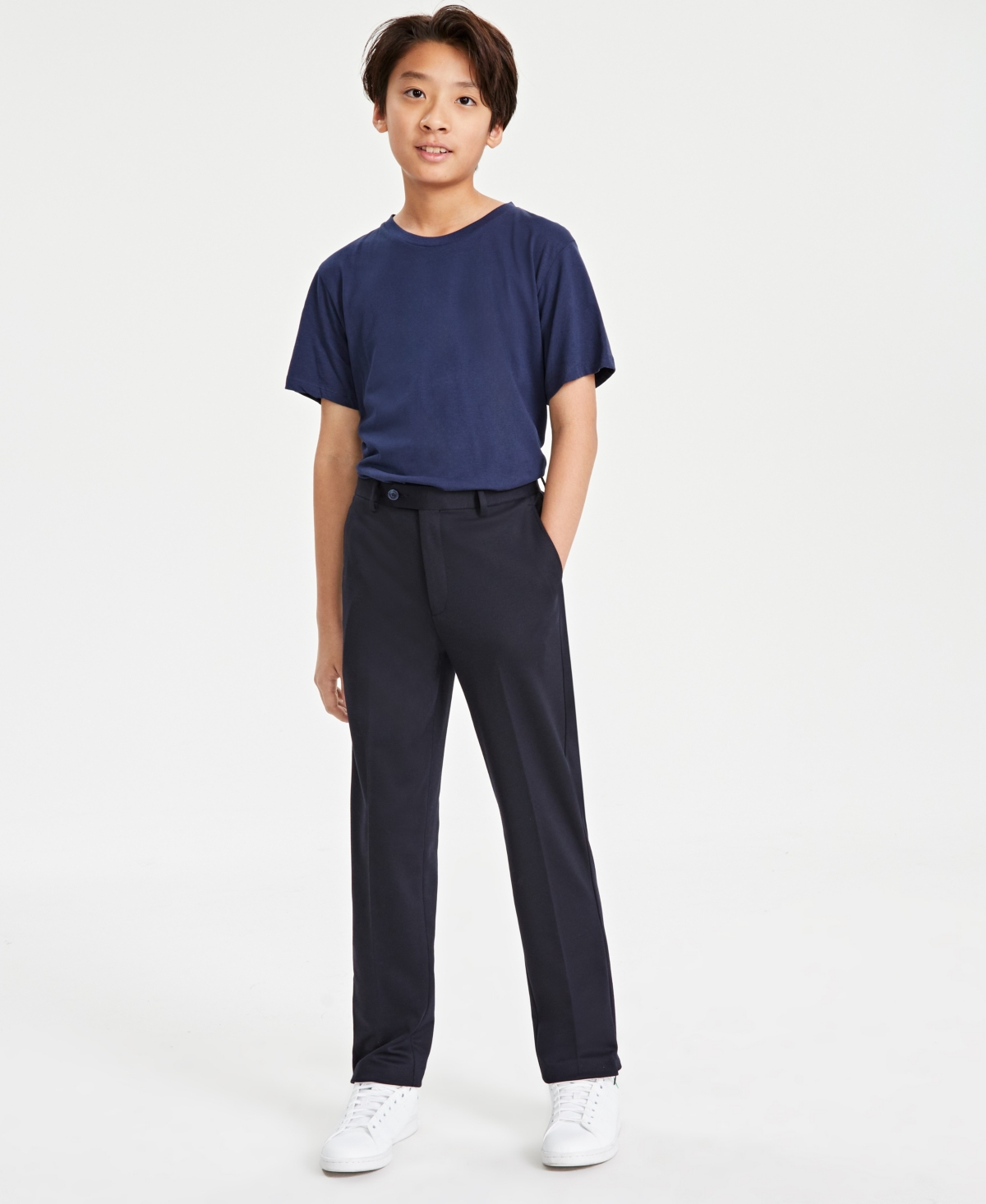Michael Kors Big Boys Knit Stretch Dress Pant