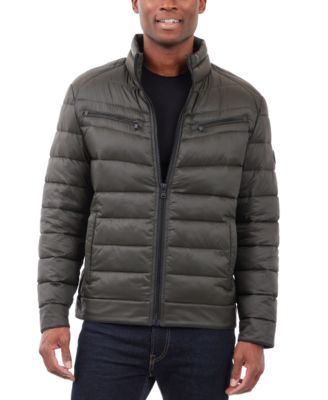 Men's Quilted Full-Zip Puffer Jacket 