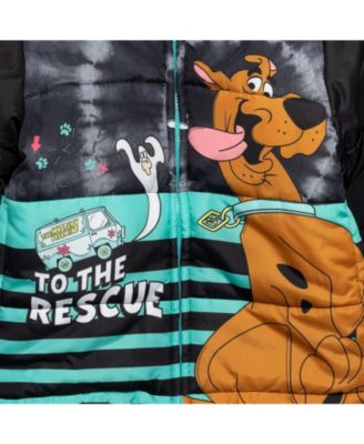 Boys Warner Bros. Zip Up Winter Coat Puffer Jacket