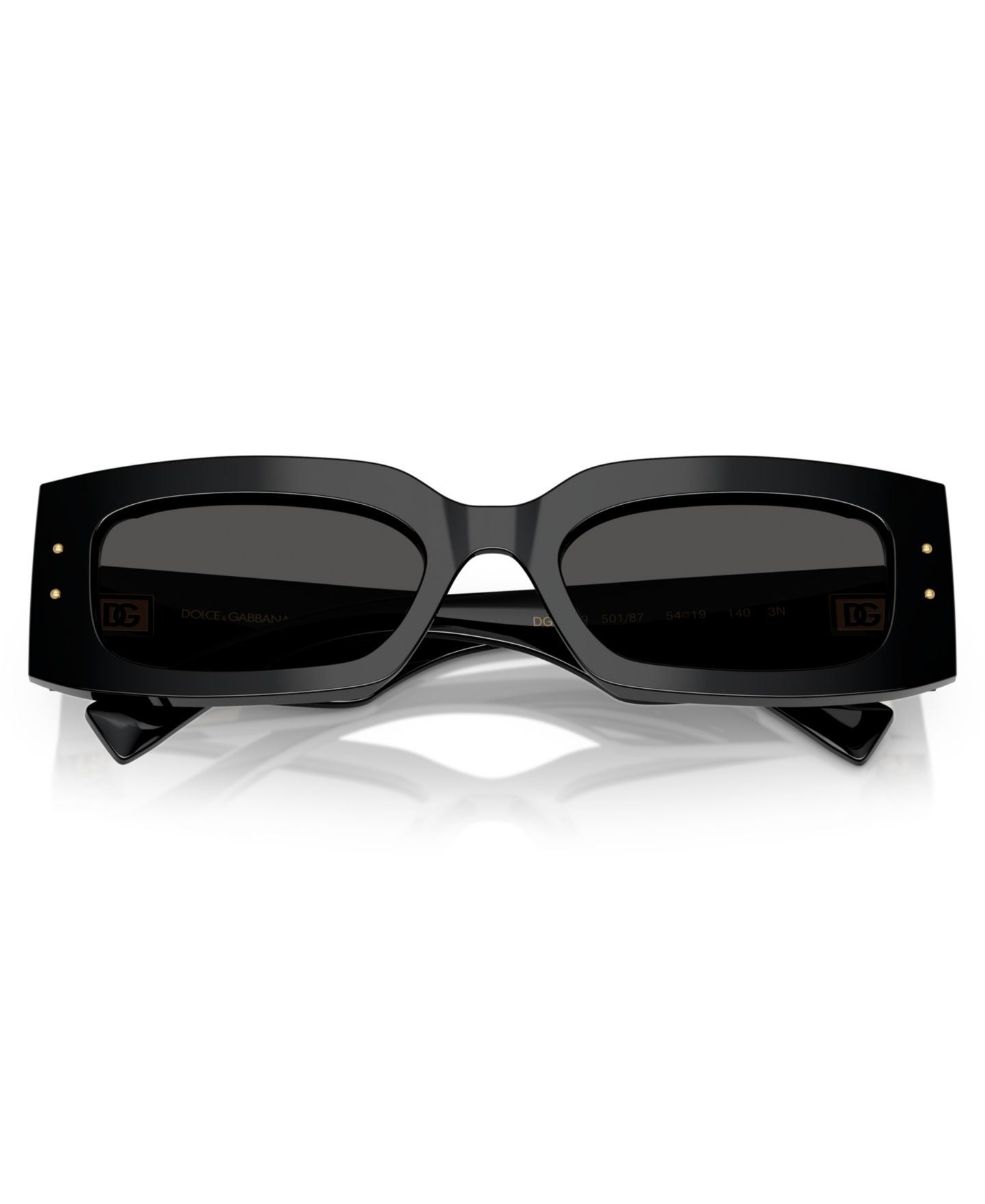 Женские солнцезащитные очки Dolce&Gabbana Sunglasses DG4479, цвет: Чёрный — фото 5