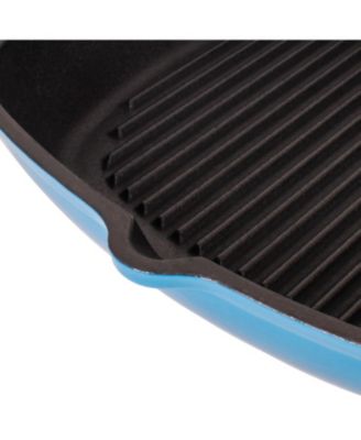 Cast Iron Grill Pan with Slotted Steak Press – Neo Collection, 11", 2-Piece Set