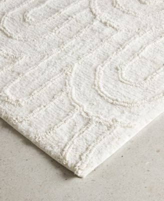 Arch Cotton Contour Bath Rug, 21" x 34"