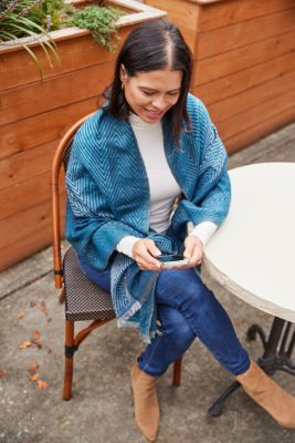 Artisan Hayden Scarf 100% Recycled Acrylic Oversized Wrap Winter Scarf