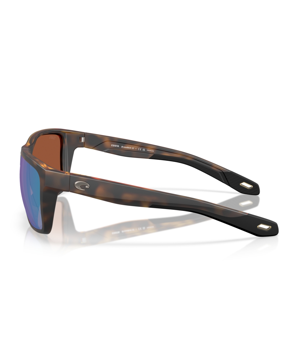 COSTA DEL MAR MEN'S POLARIZED SUNGLASSES, BROADBILL II 6S9120 