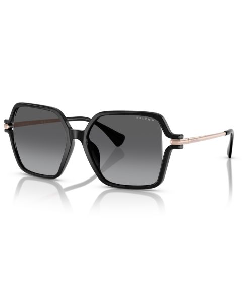 Женские солнцезащитные очки Ralph by Ralph Lauren Polarized Sunglasses RA5319U, цвет: Блестящий чёрный