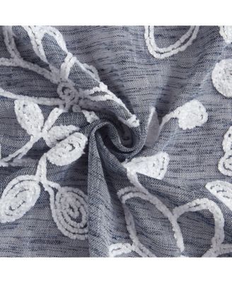 Rita Linen Look 76" W x 96" L Grommet Window Panel Set