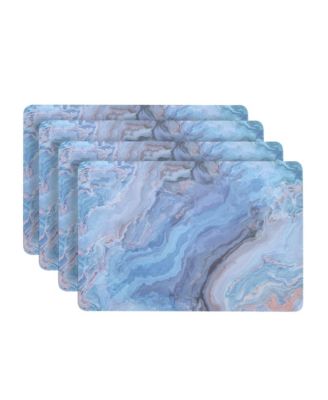 Washable Marble Cork Placemats