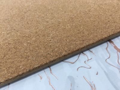 Marble Cork Place Mats, Washable Placemats , 12" x 18" Set of 8, Heat Resistant Placemats, Non Slip, Table Mat, Table Placemats