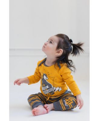 Baby Boys Baby Hufflepuff Slytherin Ravenclaw Baby 4 Pack Jogger Pants Newborn to