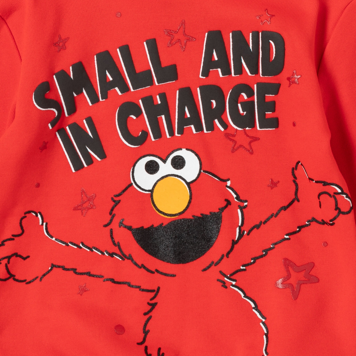 Sesame Street Elmo Cookie Monster Boy's Fleece Pullover Hoodie and Pants Outfit Set Toddler