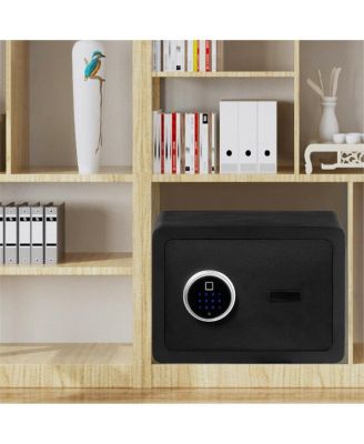 2-Layer Security Safe Deposit Box with Inner LED Light