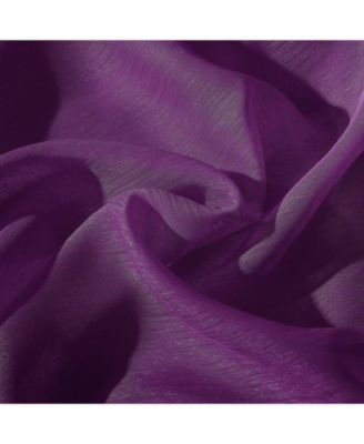 Melrose Semi Sheer Window Panel Set, 110" W x 84" L