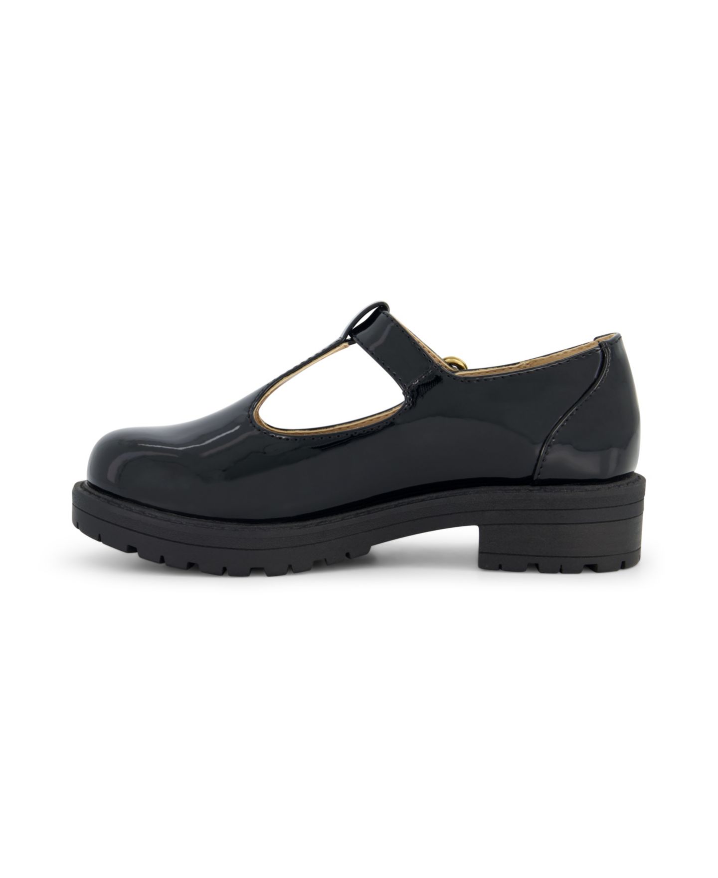 Обувь Sam Edelman Taelor T-Strap Shoe для девочек, цвет: Чёрный — фото 2