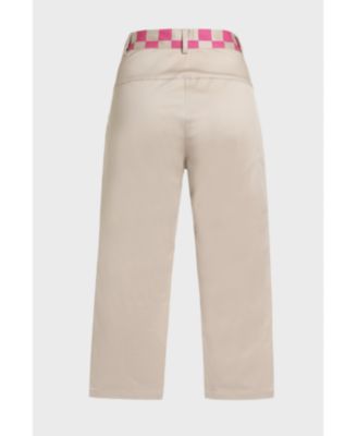 Women's Bellemere High-Waisted Checkered Chic Crop Pants