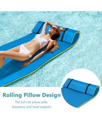 3-Layer Relaxing Tear-proof Water Mat-Blue